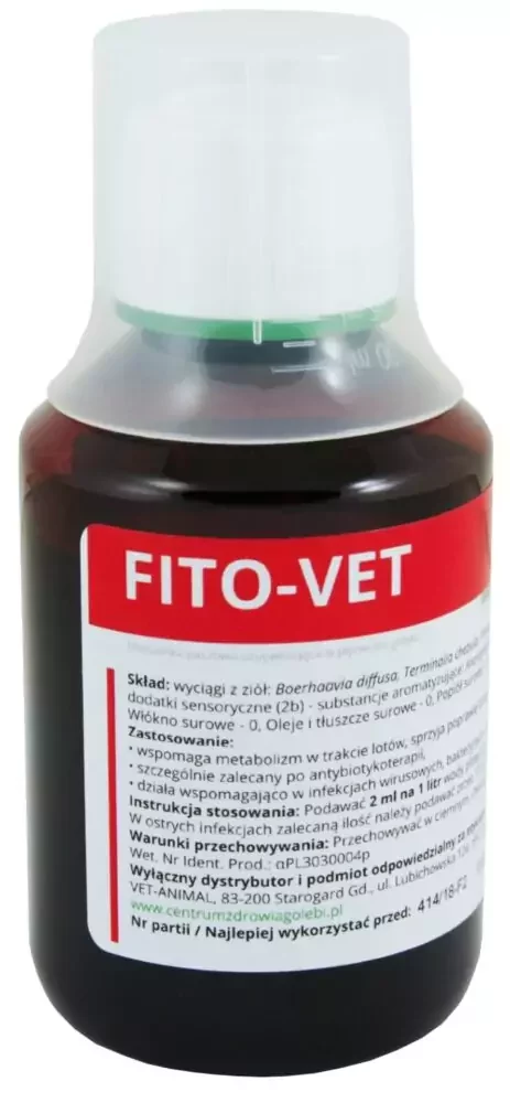 FITO-VET 125 ml | Suplementy i artykuły dla gołębi | Sklep online dla hodowców E-hoduj.pl