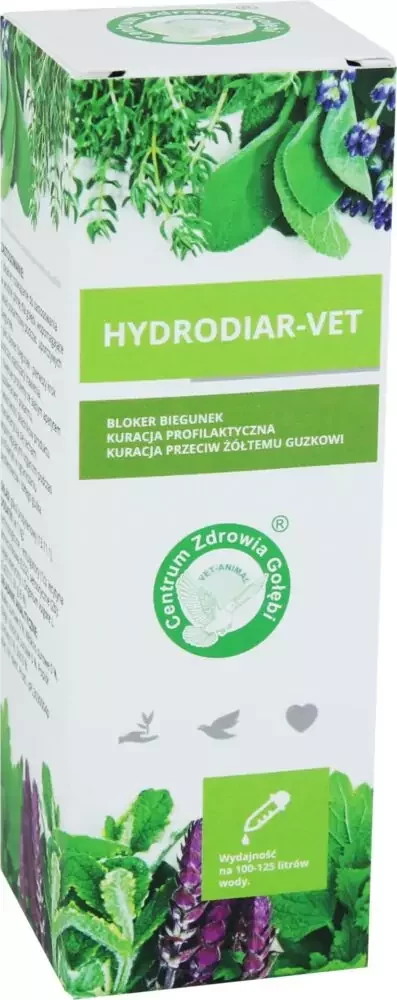 HYDRODIAR-VET 3 ml | Suplementy i artykuły dla gołębi | Sklep online dla hodowców E-hoduj.pl