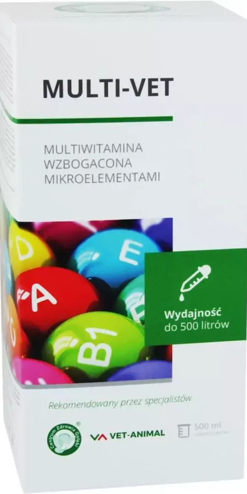 MULTI-VET 500 ml | Suplementy i artykuły dla gołębi | Sklep online dla hodowców E-hoduj.pl