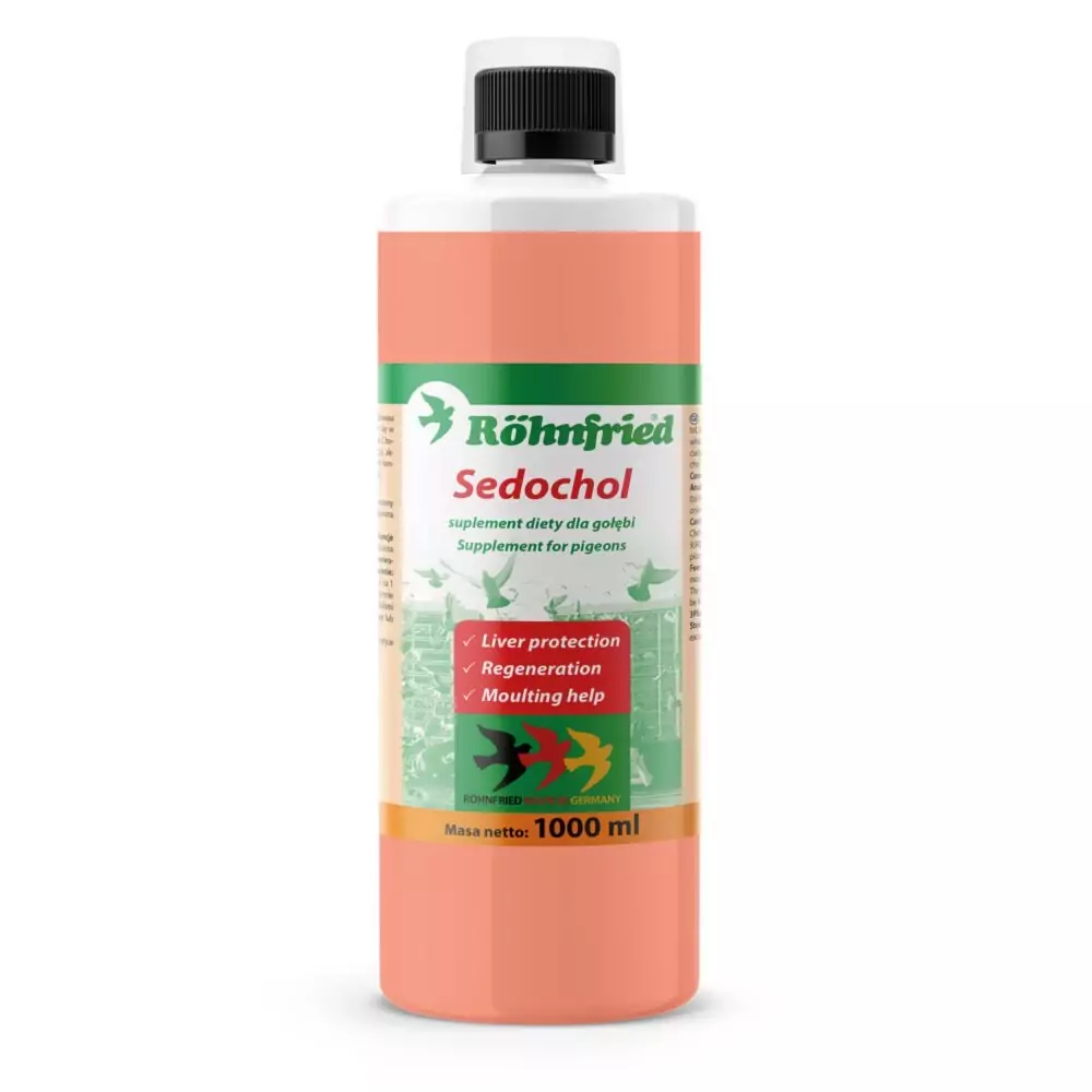 ROHNFRIED SEDOCHOL 1000 ml | Suplementy i artykuły dla gołębi | Sklep online dla hodowców E-hoduj.pl