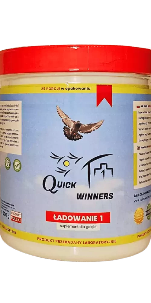 QUICK WINNERS ŁADOWANIE 1 500g | Suplementy i artykuły dla gołębi | Sklep online dla hodowców E-hoduj.pl