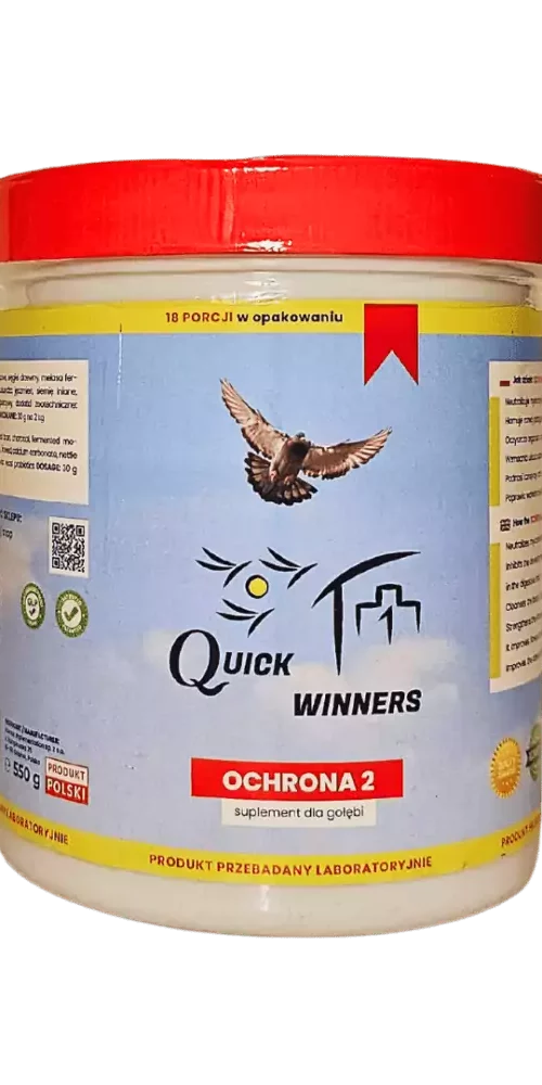 QUICK WINNERS OCHRONA 2 550g | Suplementy i artykuły dla gołębi | Sklep online dla hodowców E-hoduj.pl