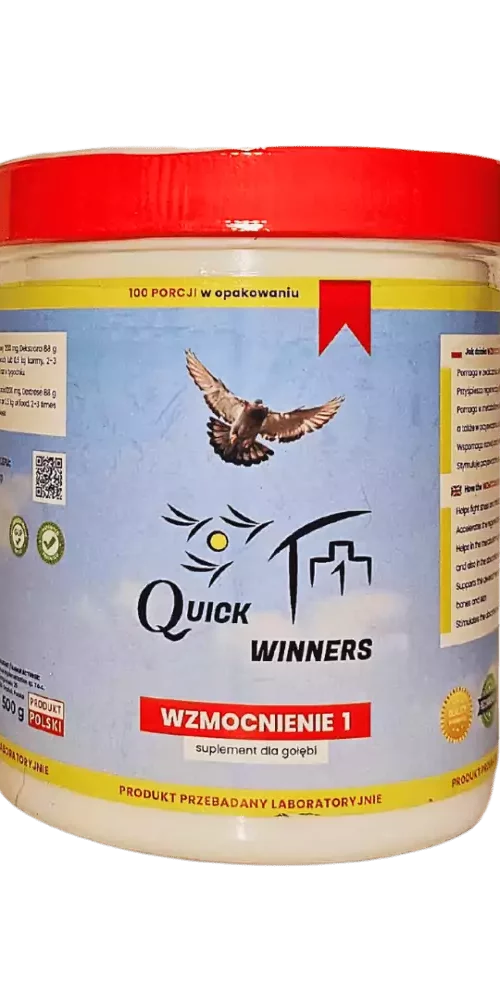 QUICK WINNERS WZMOCNIENIE 1 500g | Suplementy i artykuły dla gołębi | Sklep online dla hodowców E-hoduj.pl