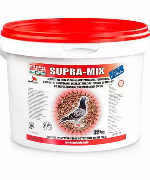 SUPRAMIX 10KG | Suplementy i artykuły dla gołębi | Sklep online dla hodowców E-hoduj.pl