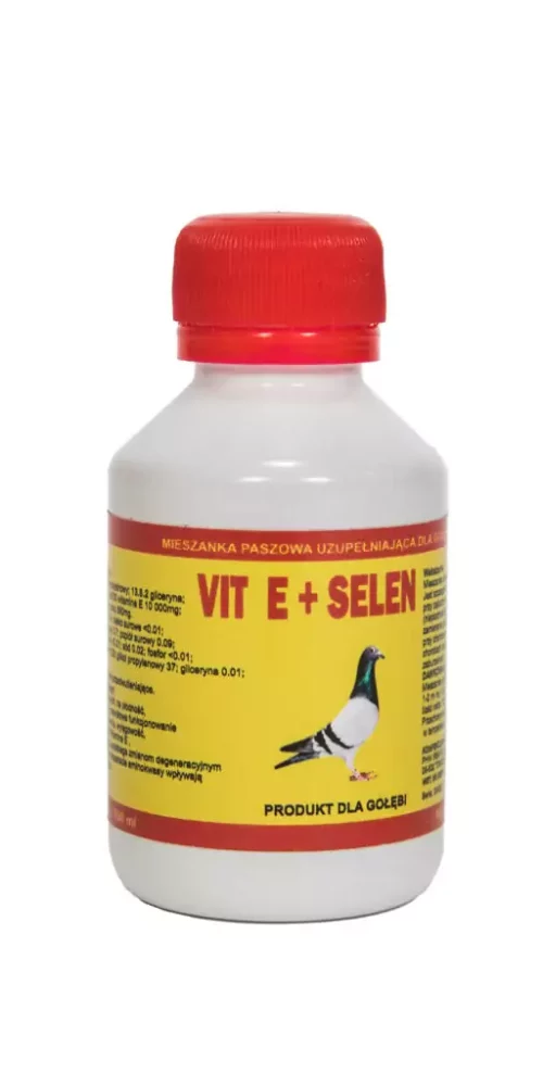 VIT E+SELEN 100ml | Suplementy i artykuły dla gołębi | Sklep online dla hodowców E-hoduj.pl