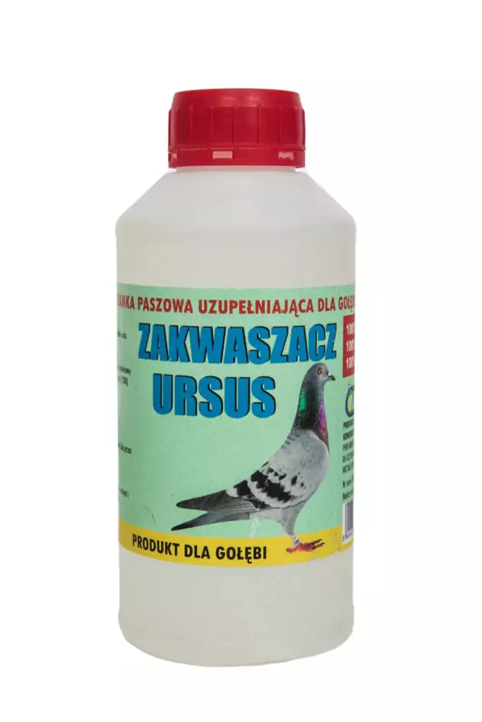 Zakwaszacz Ursus 500ml | Suplementy i artykuły dla gołębi | Sklep online dla hodowców E-hoduj.pl